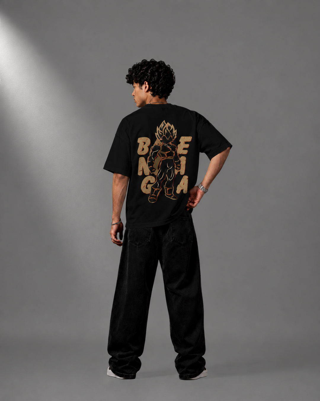 Anime Warrior Oversized Tee | Unisex Premium Streetwear