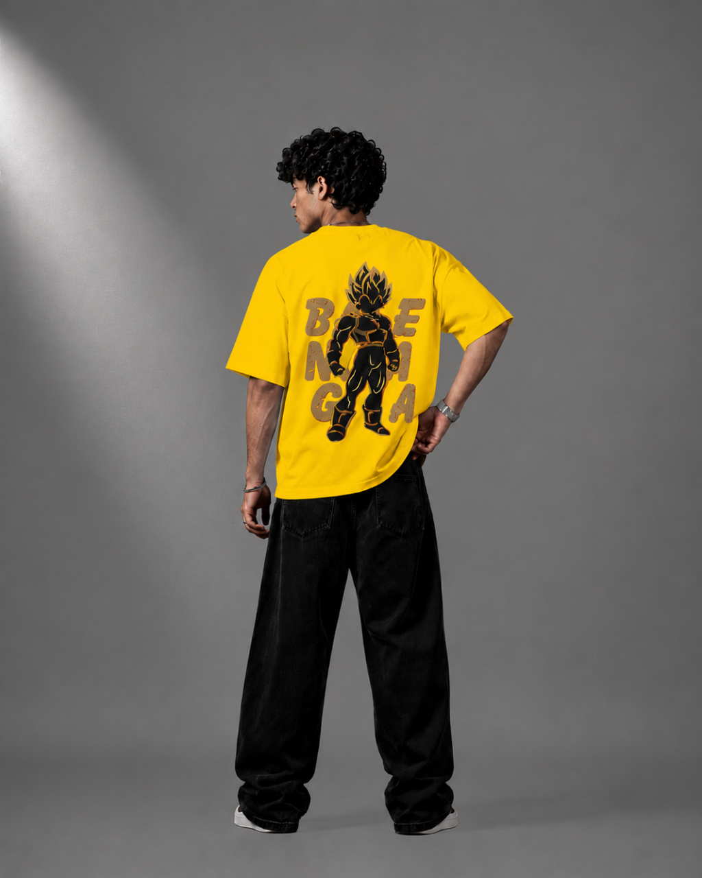 Anime Warrior Oversized Tee | Unisex Premium Streetwear