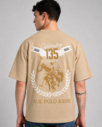 135 Years Heritage Oversized Drop Shoulder Tee | Unisex Streetwear
