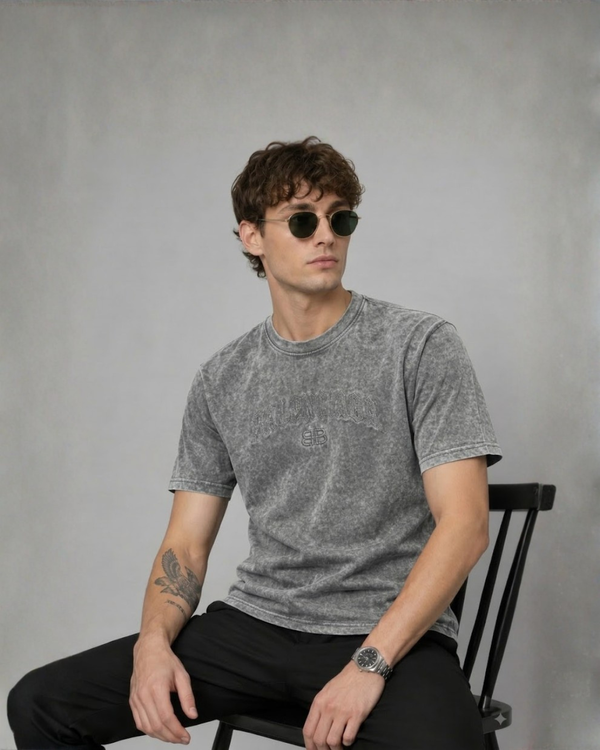 BB Vintage Wash Regular Fit T-Shirt | Men Streetwear