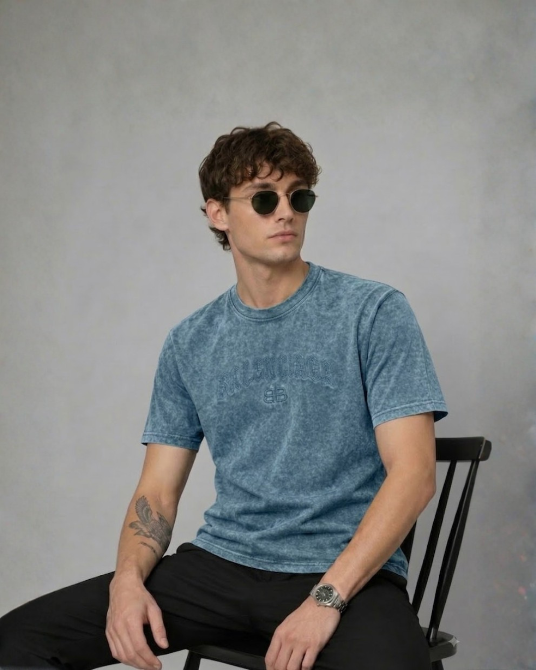 BB Vintage Wash Regular Fit T-Shirt | Men Streetwear