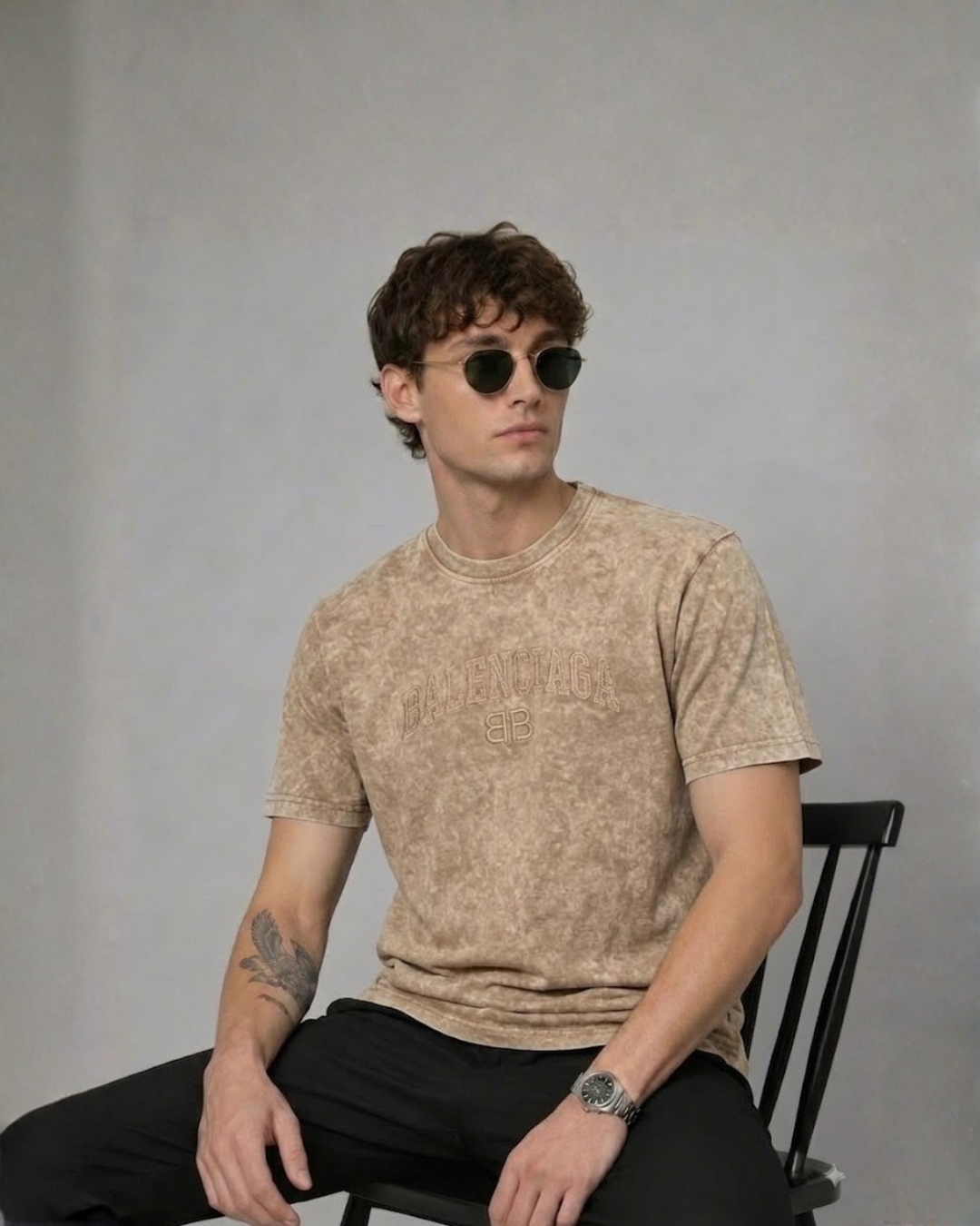 BB Vintage Wash Regular Fit T-Shirt | Men Streetwear