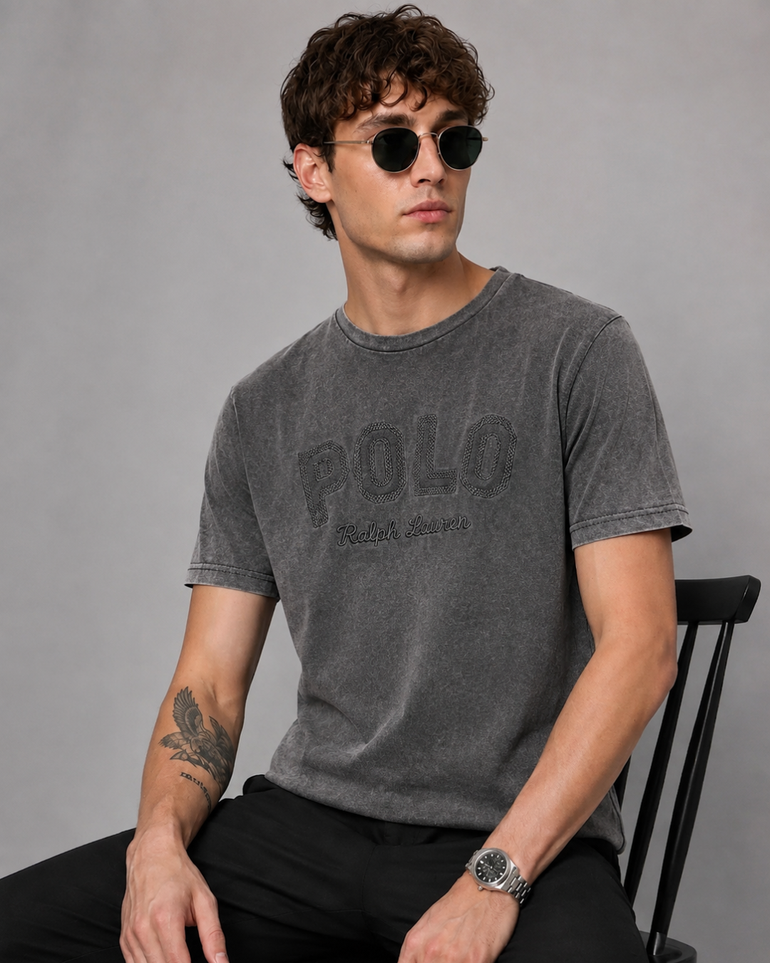 Vintage Wash POLO Regular Fit T-Shirt | Unisex Casual Wear