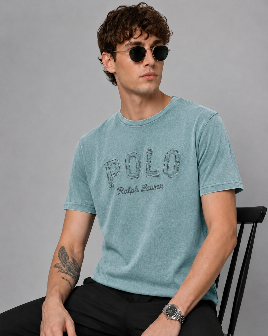 Vintage Wash POLO Regular Fit T-Shirt | Unisex Casual Wear
