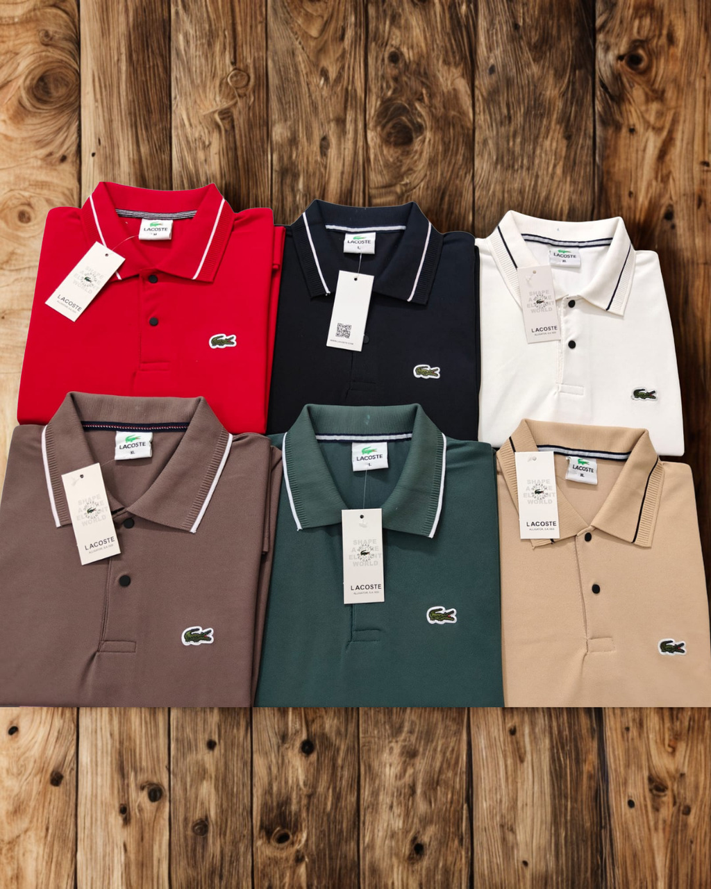 Crocodile Contrast Collar Polo