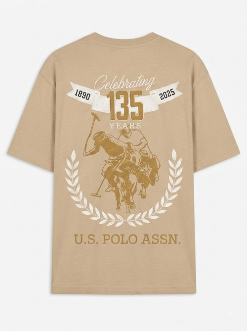 135 Years Heritage Oversized Drop Shoulder Tee | Unisex Streetwear