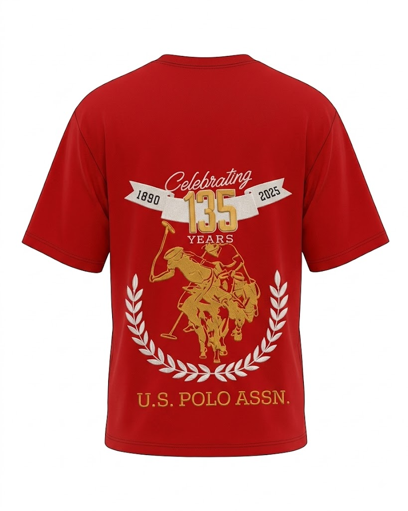135 Years Heritage Oversized Drop Shoulder Tee | Unisex Streetwear
