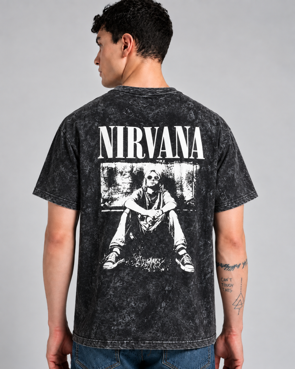 Nirvana Vintage Acid-Wash T-Shirt