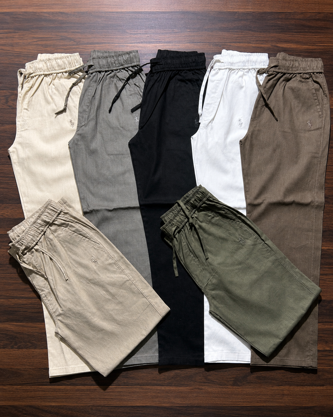 Linen Lycra Straight Fit Pants